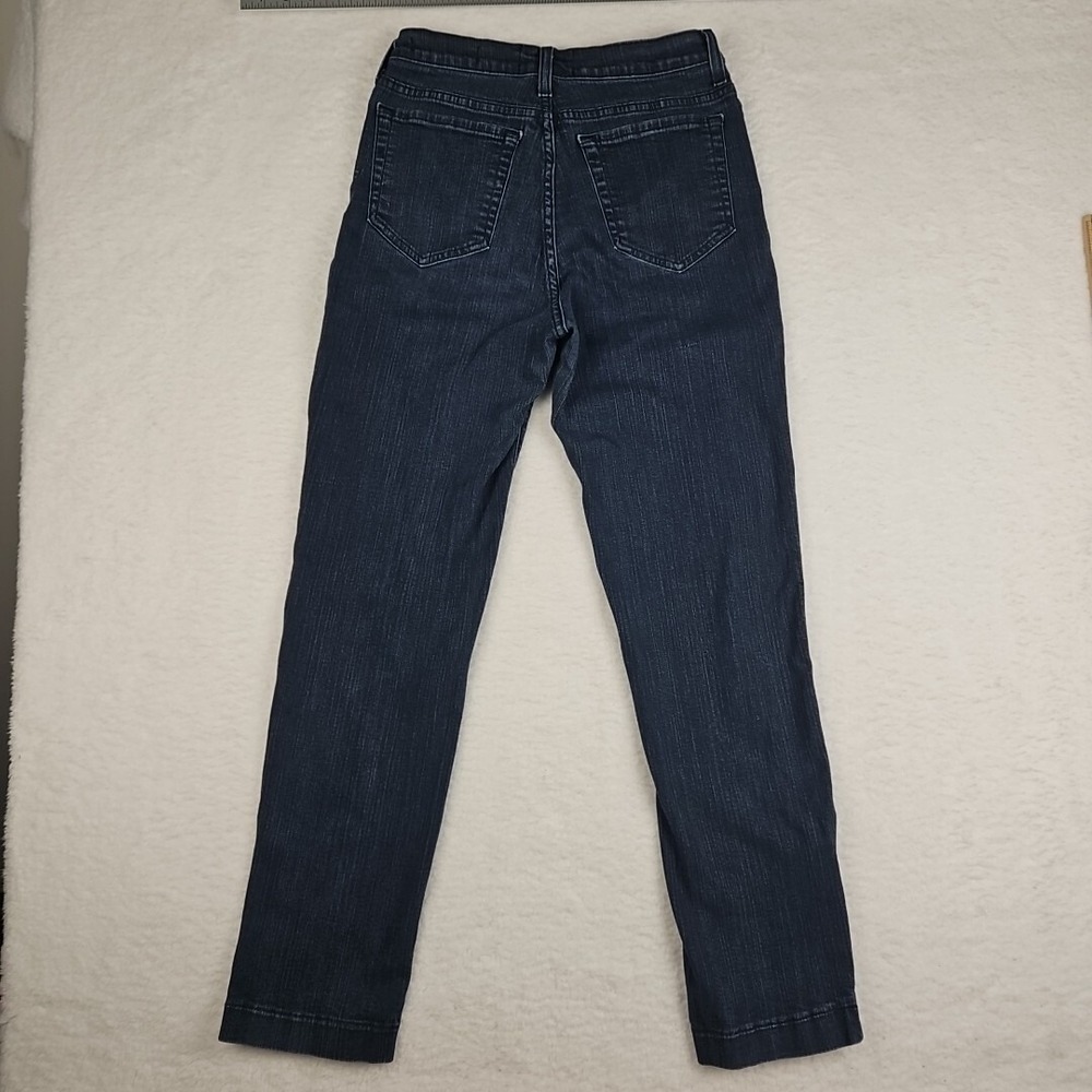 NYDJ Premium Denim Skinny Jeans Ankle Zip Dark Wash Women's - Picture 6 of 14